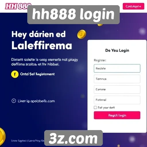 Como funciona o processo de registro no hh888 login